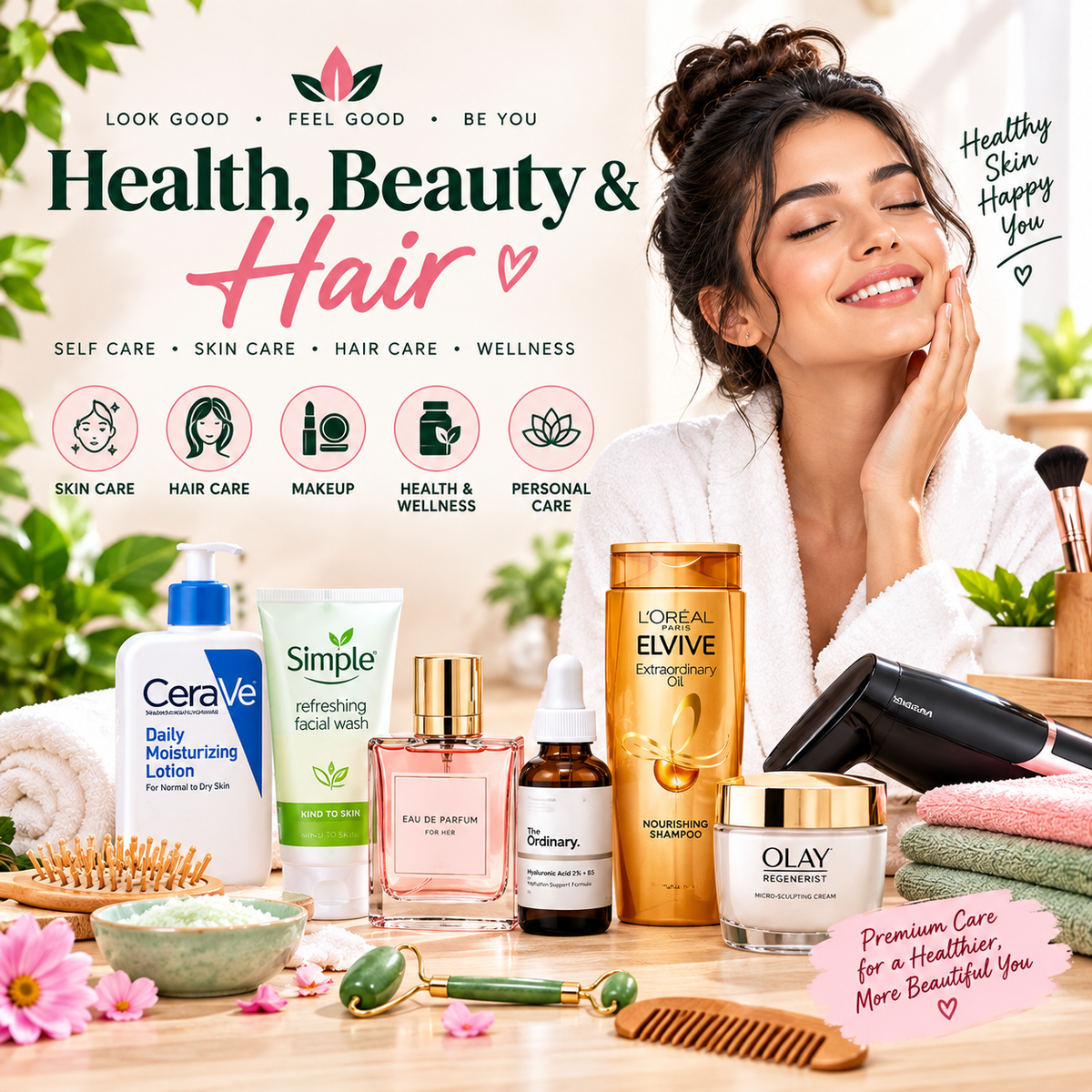 Health, Beauty & Hair